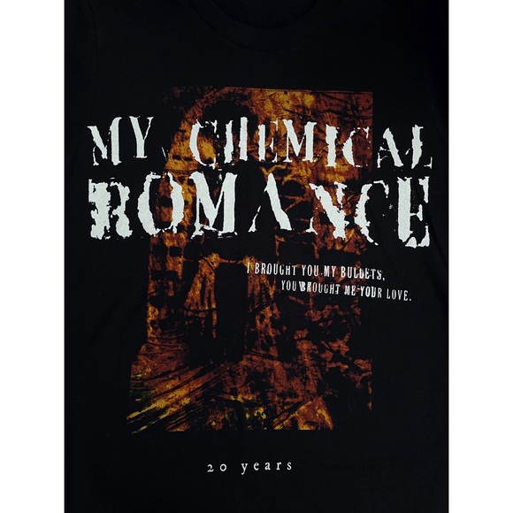 My Chemical Romance | MCR Bullets 20 Years T-Shirt - Picture 2 of 3